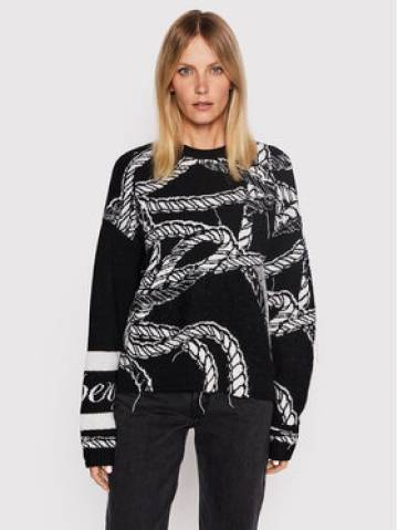 Iceberg Светр 22II2P0A0247079 Чорний Regular Fit Iceberg Светр 22II2P0A0247079 Чорний Regular Fit