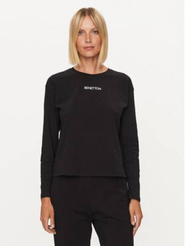 United Colors Of Benetton Сорочка-піжама 30963M04S Чорний Regular Fit United Colors Of Benetton Сорочка-піжама 30963M04S Чорний Regular Fit