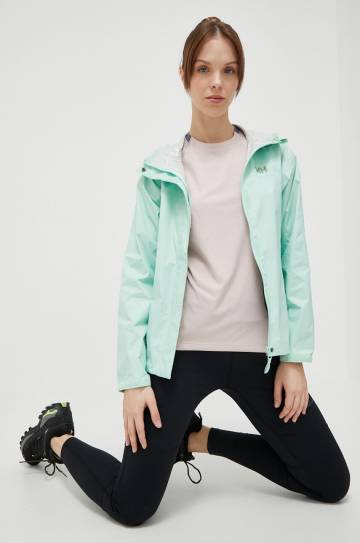 Куртка outdoor Helly Hansen Loke цвет бирюзовый 62282 Куртка outdoor Helly Hansen Loke цвет бирюзовый 62282