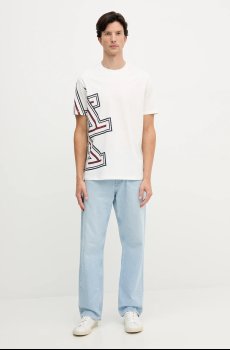 Хлопковая футболка Armani Exchange