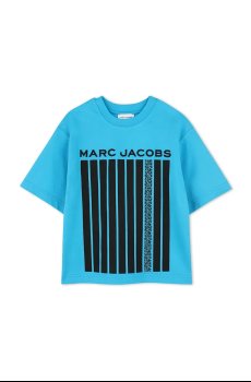 Детская хлопковая футболка Marc Jacobs