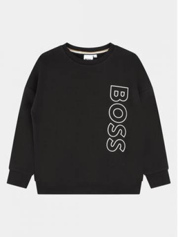 Boss Світшот J25Q13 S Чорний Regular Fit Boss Світшот J25Q13 S Чорний Regular Fit