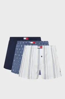 Мужские трусы (3 шт) WOVEN Разноцветный M Tommy Hilfiger UM0UM03898