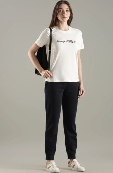 Tommy Hilfiger Women Brand Logo Printed T-shirt