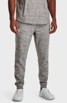 Мужские серые спортивные брюки UA Rival Terry Jogger Серый M Under Armour 1380843-112