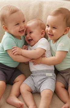 Бавовняні велосипедки 3 pack - темно-сірий