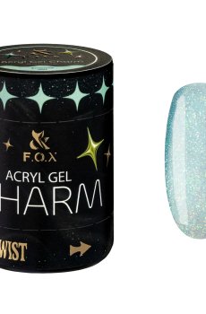 Акрил-гель для ногтей F.O.X Acryl Gel Charm 007 Emerald, 20 мл
