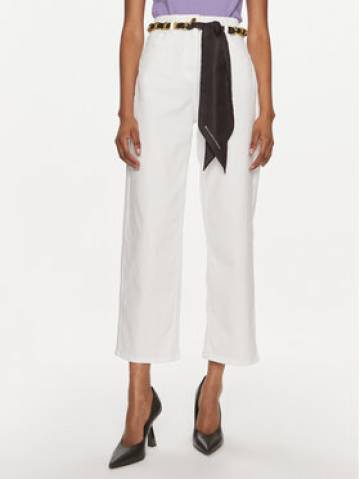 Elisabetta Franchi Джинси PJ-42D-41E2-003693 Білий Relaxed Fit Elisabetta Franchi Джинси PJ-42D-41E2-003693 Білий Relaxed Fit