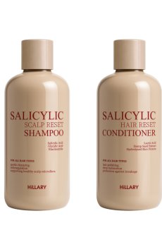 Набір для відновлення волосся та шкіри голови з саліциловою кислотою Hillary Salicylic Hair & Scalp Restoration Set