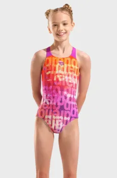 Детский розовый купальник MULTI COLOURS Розовый 12 Arena 009007-908