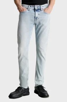 Мужские голубые джинсы SLIM TAPER Голубой 34-32 Calvin Klein Jeans J30J324847