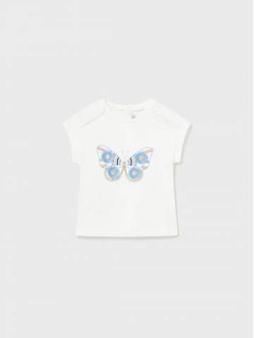 Mayoral Футболка 1008 Бежевий Regular Fit Mayoral Футболка 1008 Бежевий Regular Fit