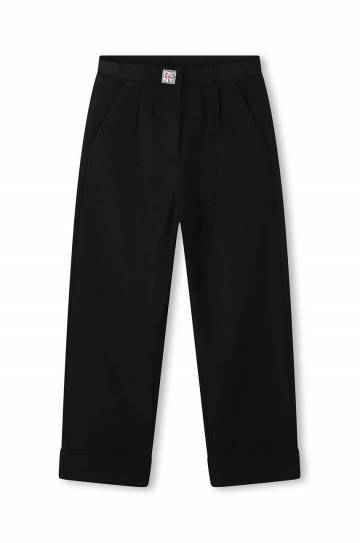 Детские брюки Dkny цвет чёрный однотонные D60230 Детские брюки Dkny цвет чёрный однотонные D60230