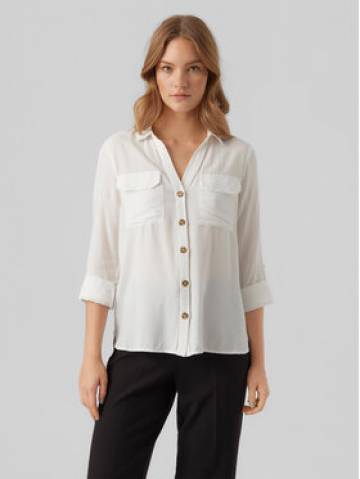 Vero Moda Сорочка Bumpy 10275283 Білий Regular Fit Vero Moda Сорочка Bumpy 10275283 Білий Regular Fit