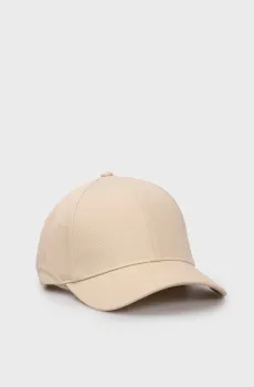 Женская бежевая кепка CALVIN KLEIN COTTON TWILL CAP Бежевый ONESIZE Calvin Klein K60K612910