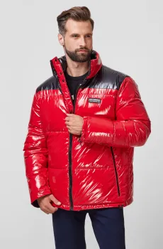 Мужской двусторонний пуховик Разноцветный 48 Karl Lagerfeld 512512.505007;330