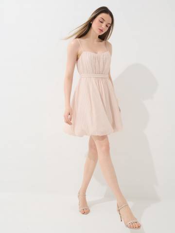 Mohito - Сукня міні на бретельках - бежевий - 32