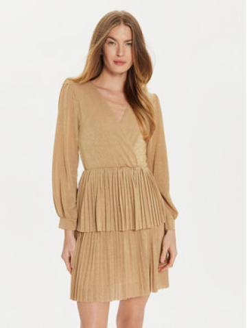 ARTIGLI Сукня-сорочка ACAB000583 Золотий Regular Fit ARTIGLI Сукня-сорочка ACAB000583 Золотий Regular Fit