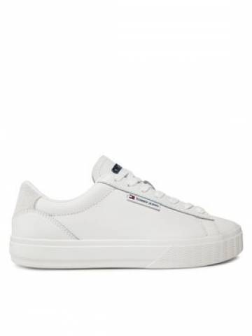Tommy Jeans Снікерcи Tjw Cupsole Sneaker Ess EN0EN02508 Білий Tommy Jeans Снікерcи Tjw Cupsole Sneaker Ess EN0EN02508 Білий