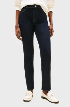 Женские темно-синие джинсы DNM RINSE SLIM RW Синий 30-34 Tommy Hilfiger WW0WW47153