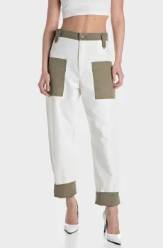 Женские белые брюки Белый 26 Replay W8136 .000.10348