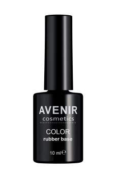 Уценка! Камуфлирующая база для гель-лака Avenir Cosmetics Color Rubber Base 28 Молочно-сиреневый, 10 мл