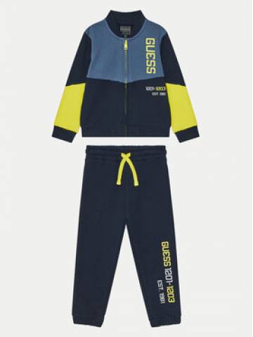 Guess Спортивний костюм N5RG06 KA6R4 Cиній Regular Fit Guess Спортивний костюм N5RG06 KA6R4 Cиній Regular Fit