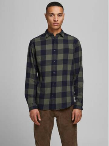 Jack&Jones Сорочка 12181602 Зелений Slim Fit Jack&Jones Сорочка 12181602 Зелений Slim Fit