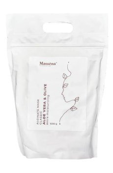 Увлажняющая альгинатная маска для лица Massena Alginate Mask Classic Aloe Vera & Olive, 1 кг