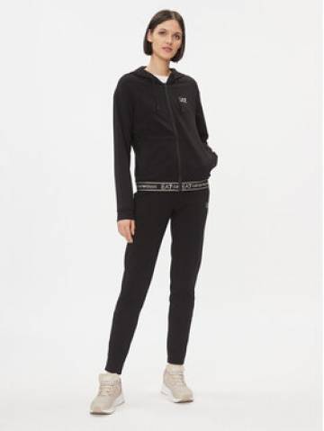 EA7 Emporio Armani Спортивний костюм 6RTV56 TJKWZ 1200 Чорний Regular Fit EA7 Emporio Armani Спортивний костюм 6RTV56 TJKWZ 1200 Чорний Regular Fit