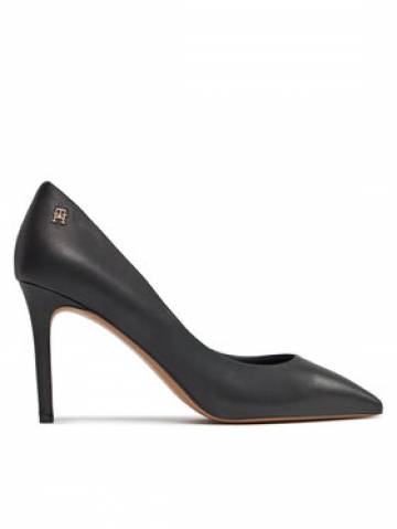Tommy Hilfiger Туфлі на шпильці Essential Pointed Pump FW0FW07861 Чорний Tommy Hilfiger Туфлі на шпильці Essential Pointed Pump FW0FW07861 Чорний