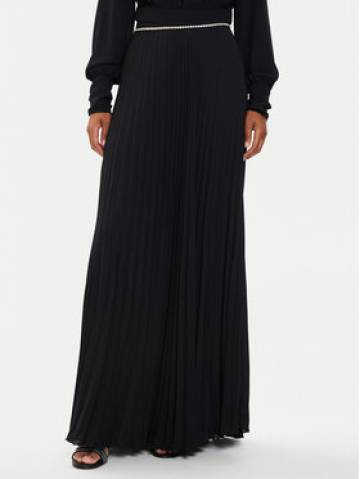 Liu Jo Спідниця в складку CA4410 TS055 Чорний Regular Fit Liu Jo Спідниця в складку CA4410 TS055 Чорний Regular Fit