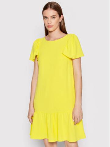 DKNY Повсякденна сукня DD2A759A Жовтий Relaxed Fit DKNY Повсякденна сукня DD2A759A Жовтий Relaxed Fit