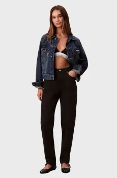 Женские черные джинсы NEW MOM Черный 30-SH Calvin Klein Jeans LV047D843G