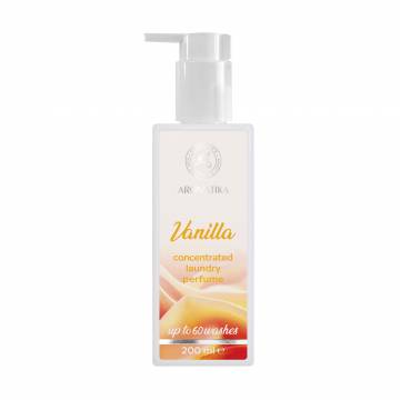Концентрированный парфюм для стирки Ароматика Vanilla Ваниль, 60 стирок, 200 мл Концентрированный парфюм для стирки Ароматика Vanilla Ваниль, 60 стирок, 200 мл