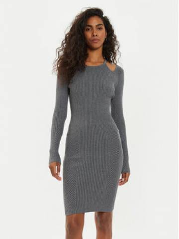 Guess Трикотажна сукня Vanessa W4BK24 Z3I22 Сірий Regular Fit Guess Трикотажна сукня Vanessa W4BK24 Z3I22 Сірий Regular Fit