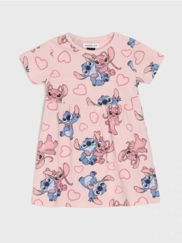 Сукня Stitch - пильно-рожевий