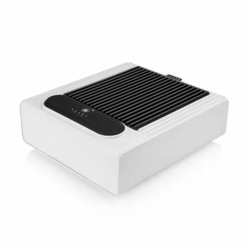 Вытяжка для маникюра BUCOS Cyclone V1 с Нера-фильтром, белая, 100 Вт