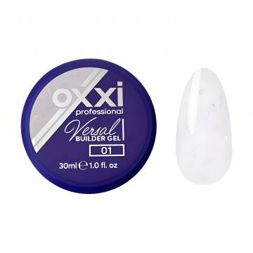 Моделирующий гель для ногтей Oxxi Professional Versal Builder Gel 01, 30 мл