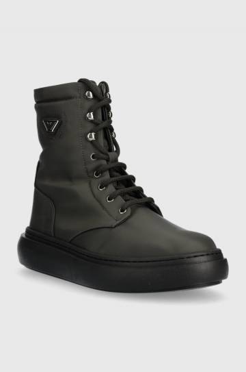 Детские зимние сапоги Emporio Armani цвет зелёный Детские зимние сапоги Emporio Armani цвет зелёный