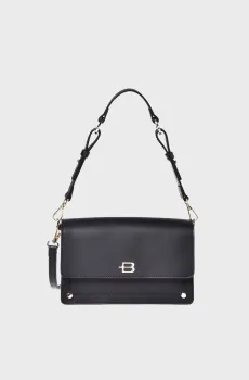 Женская черная кожаная сумка Черный ONESIZE Baldinini B6B015XXVITE;0000
