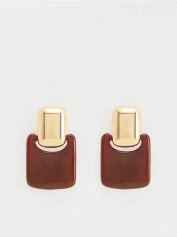 Reserved - Сережки з підвісками - різнобарвний - 976CO-MLC