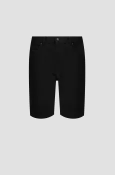 Мужские черные джинсовые шорты Черный 34 HUGO 50511403;001