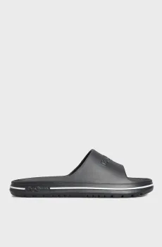 Мужские черные слайдеры Черный 44 Pepe Jeans PMS70121