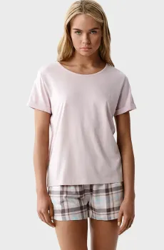 Женская пижама (футболка, шорты) Разноцветный S Atlantic NLP-512