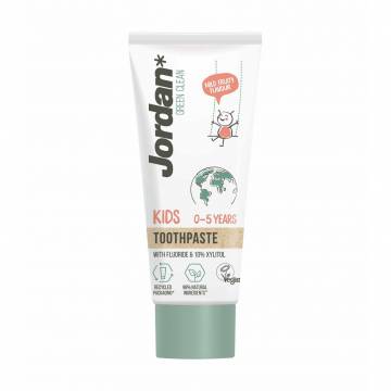 Детская зубная паста Jordan Green Clean Kids Toothpaste, с рождения, 50 мл Детская зубная паста Jordan Green Clean Kids Toothpaste, с рождения, 50 мл
