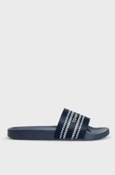 Женские темно-синие слайдеры TOMMY WEBBING SLIDE Синий 37 Tommy Hilfiger FW0FW07153