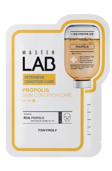 Тканевая маска для лица Tony Moly Master Lab Propolis Mask с прополисом, 19 г