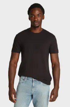 Мужская черная футболка Черный M Calvin Klein K10K114160