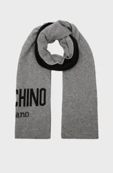 Женский шерстяной шарф Разноцветный ONESIZE Moschino 50126 - M5275